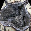 Septarian Dragon Egg Geode With Removable Section #34694-4